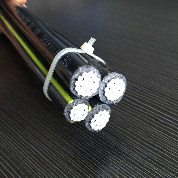 XLPE Aerial Bundled UL Listed Cable 600V Aluminum 1350 Conductor