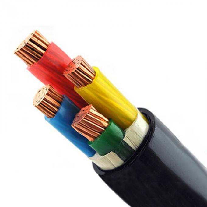 PVC BS6004 600 / 1100V Low Voltage Cable Multi Core For Infrastructure Construction