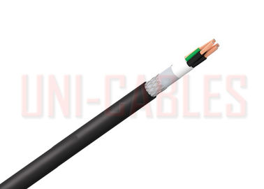 China BS EN IEC 60332 - 3 300 500V Flexible Control Cable Black SY LSZH GSWB supplier