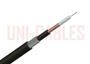 China Solid PE Coaxial Outdoor Armoured Electrical Cable SWA For Communication supplier