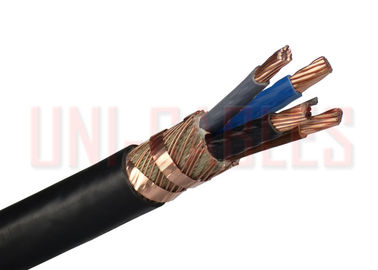 China NYCWY Bare Copper Solid Conductor LV Cable , PVC Underground Low Voltage Power Cable supplier