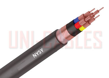 China NYSY Class 1 Low Voltage Cable PVC Insulated Copper Tape Screen For Sub Station supplier