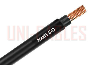 China 1 X 16 RM ISO9001 Low Voltage Cable , 0.6 1 KV Black Low Smoke Zero Halogen Cable supplier