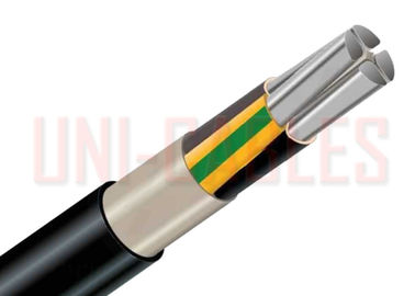 China PVC Insulation Low Voltage Cable NAY2Y HDPE Sheath Shaped Aluminum Conductor supplier