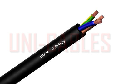 China XLPE RV-K Insulated Low Voltage Cable , Indoor Outdoor Power Distribution Cable supplier