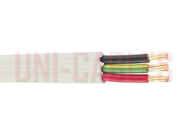 China JIS Standard Type VVF-GRD PVC Electrical Cable Insulated Solid Conductor Flat Twin And Earth supplier