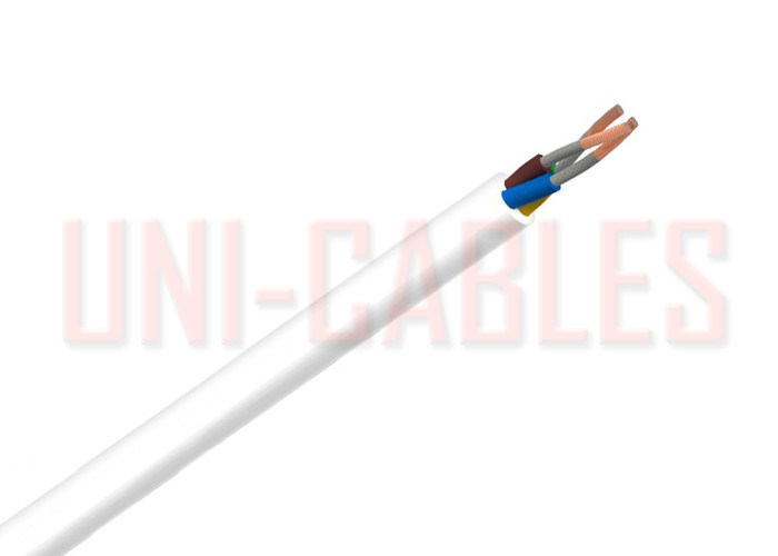 White BS 52661 Standard Fire Resistant Cable For Normal Emergency Lighting