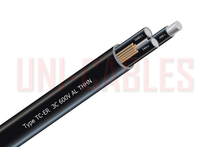 AA8030 Type TC ER Power Cable 600V 3C Conductor PVC / Nylon