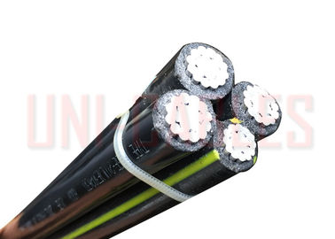 China XLPE Aerial Bundled UL Listed Cable 600V Aluminum 1350 Conductor Quadruplex UD factory