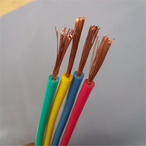 300 / 500V RV PVC Electrical Cable Flexible Copper Conductor PVC Insulated Wire