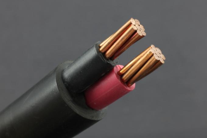 0.6 / 1kV IEC 60502-1 Standard PVC Sheathed Cable Class 1 Copper Two Cores Insulated