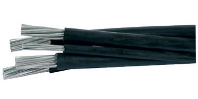 600 / 1000V  Low Voltage Aerial Bundled Cable DES LVC IEC 60502 ABC 4X25 4X35