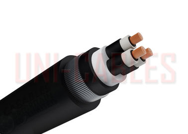 China MDPE 3 Core Armoured Electrical Cable Stranded Copper Conductor Waterblock Semi supplier