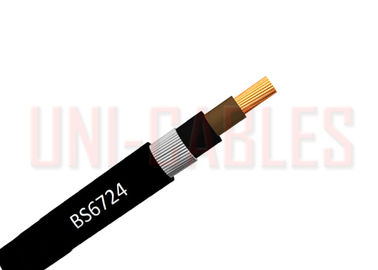 China 600 / 1000V  Galvanized Single Core Cable , XLPE Shielded Outdoor Armoured Cable supplier