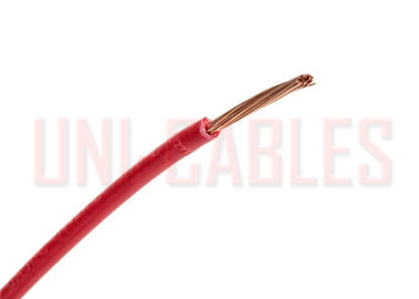 China Polyvinyl Chloride Red Black PVC Electrical Cable 2491x For Grounding And Control supplier