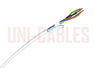 China NYM St Insulated PVC Electrical Cable With Screen Bare Copper Conductor supplier