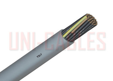 China Copper Conductor YSLY Copper Flexible Cable , Type YSLY - JZ 2 . 5mm2 Multicore Control Cable supplier