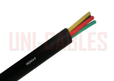 China H03VV - F 300V Flexible PVC Control Cable Insulated European Installation supplier