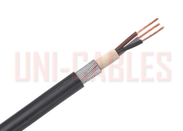 China BS5467 XLPE / SWA Armoured Electrical Cable Low Voltage Stranded Copper supplier