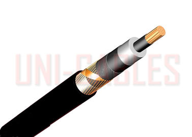 China Class 2 Black 18 30 KV Medium Voltage Cable XLPE CWA In Ground Water supplier