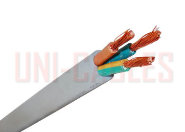 China BS6500 BS7919 Rubber Insulated Cable , Tough Rubber Flexible Power Cord Cable supplier