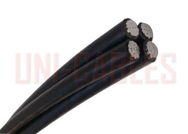 China BS7870 - 5 LV - ABC Aerial Electrical Cable , None Sheath 600V AL XLPE Cable supplier
