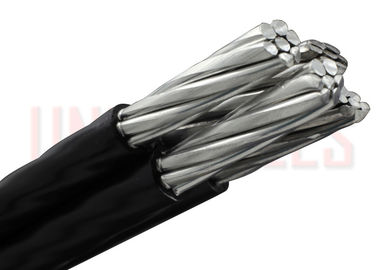 China AS NZS 3560.1 Ribs Aerial Bunched Cable , Australia Standard Aluminum Conductor Cable supplier