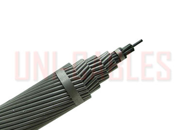 China IEC61089 Aluminum ACSR Conductor , DIN 48204 Transmission Towers Overhead Cable supplier