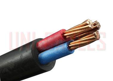 China Class 1 IEC 60502 - 1 Standard Low Voltage Cable Three Cores PVC Copper Construction None Armored supplier