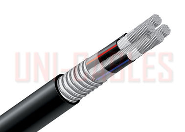 China 4 / C AL 600V XLPE PVC Power Cable , XHHW - 2 AIA Type MC Electrical Cable supplier