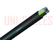 China 638TQ / H07BN4-F Rubber Flexible Cable HOFR Trailing WIth Annealed Copper Conductor company