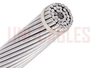 China 4 AWG Overhead Line Conductor , Aluminum Clad Steel Reinforced Bare Conductor company