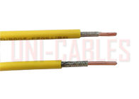 China Single Core Fire Resistance Cable BS6387 Copper Conductor Mica Tape Braided Wire company