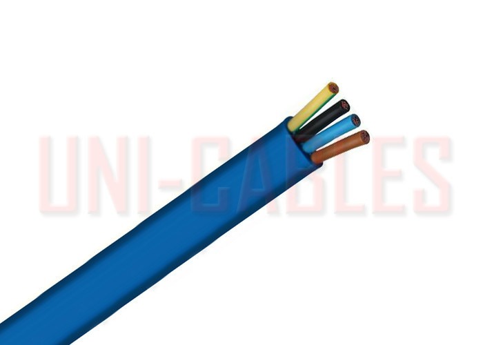 Flat TPS 3 Core and Earth Air Conditioner Cable , 450 / 750V PVC
